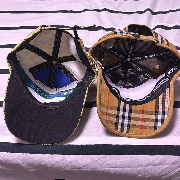 Gucci & Burberry Hat Bundle - Picture 4 of 6